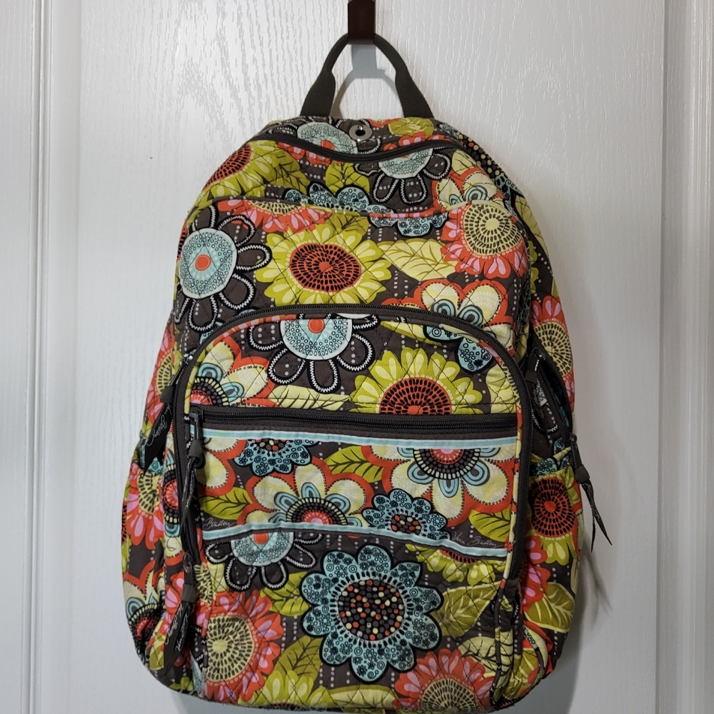 Vera Bradley Flower Shower Backpack